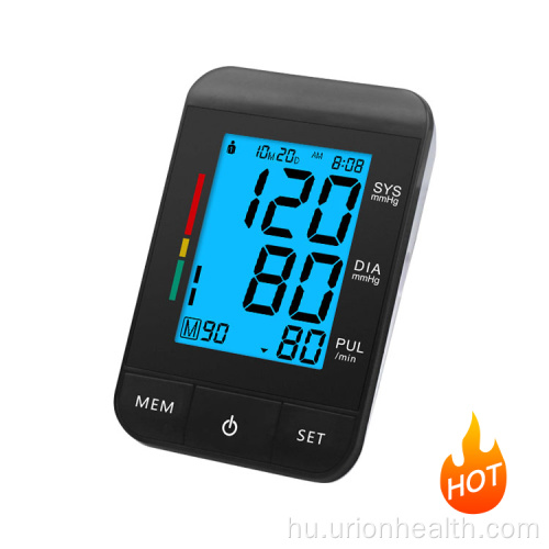 Digitális HomeCare vérnyomás -monitor kar típusa